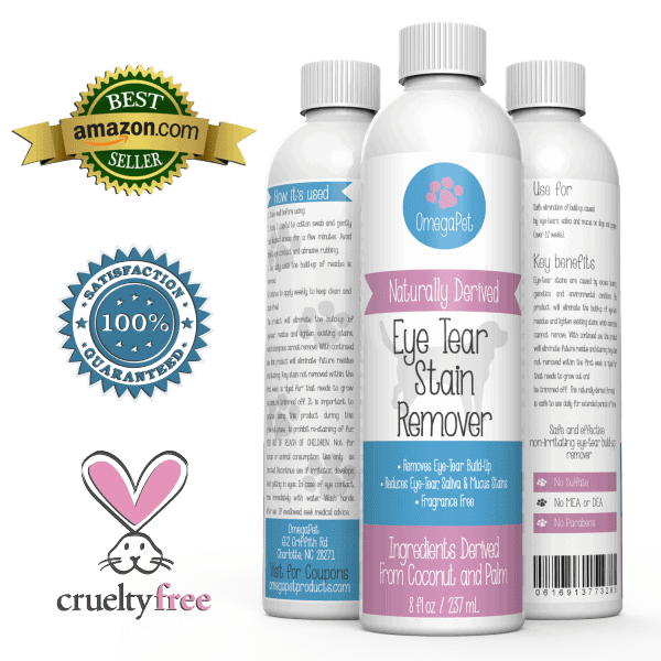 omegapet eye tear stain remover