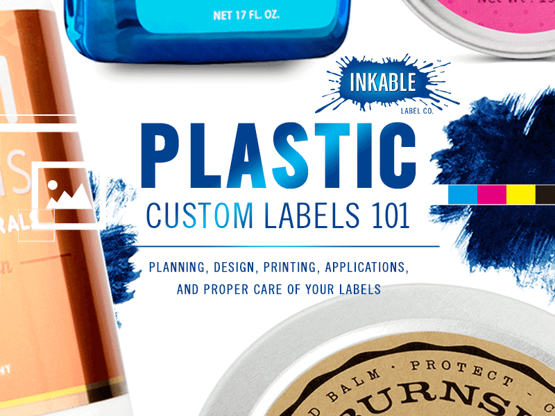 Printing custom plastic labels