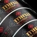 Custom-Plastic-Labels+Gold-foil-stamp+gloss-Spot-UV