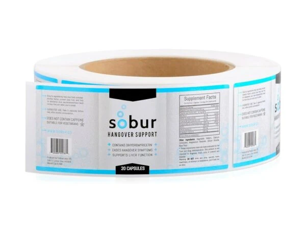 Plastic Labels with Gloss Laminate Plastic Labels with Gloss Laminate