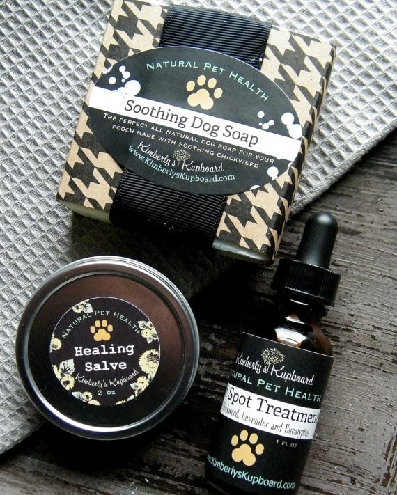 healing dog set calendula
