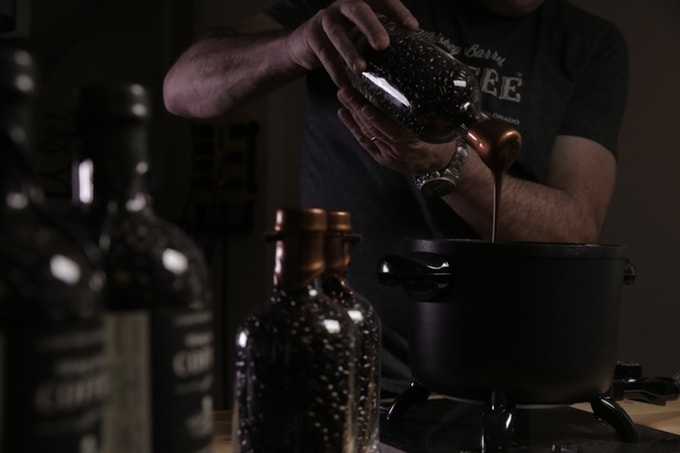WHISKEY BARREL COFFEE WAX SEAL