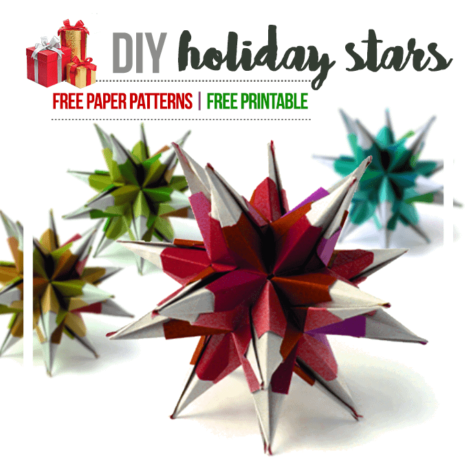 FREE HOLIDAY PRINTABLE STAR!