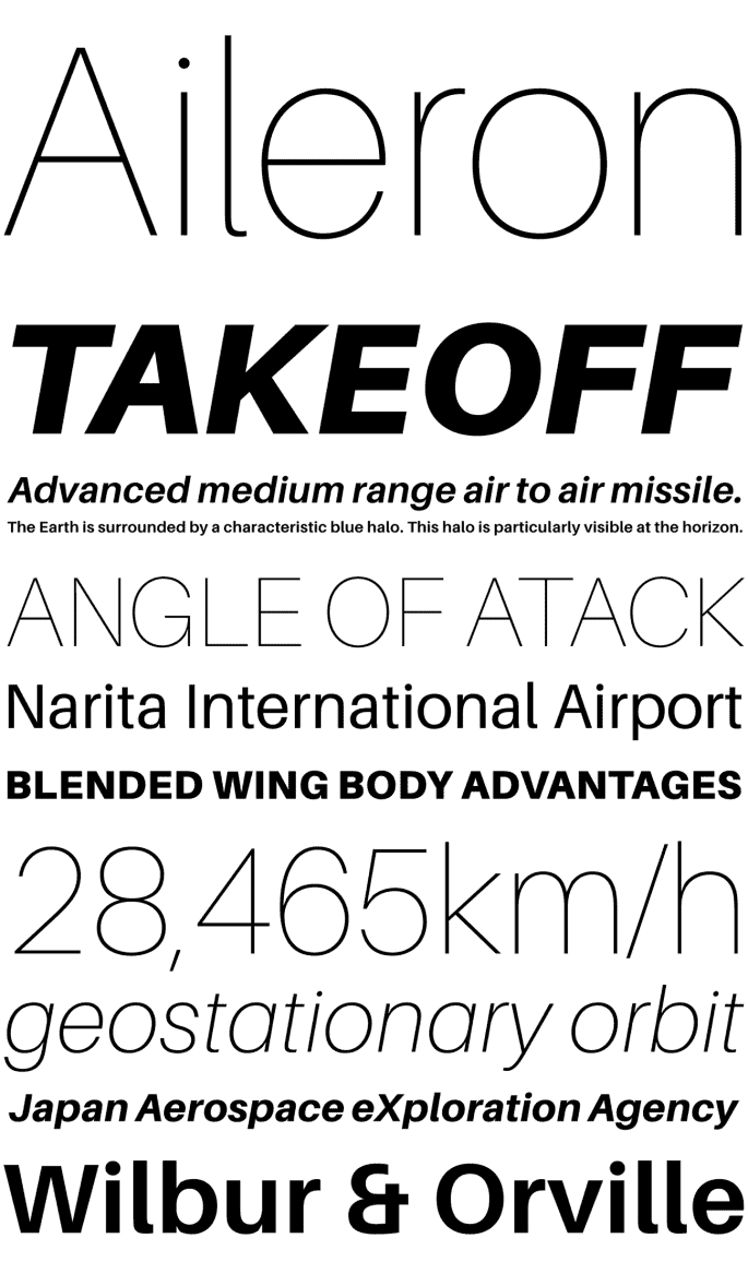 Aileron Free Font - Inkable Label Co Free Packaging Design Resource