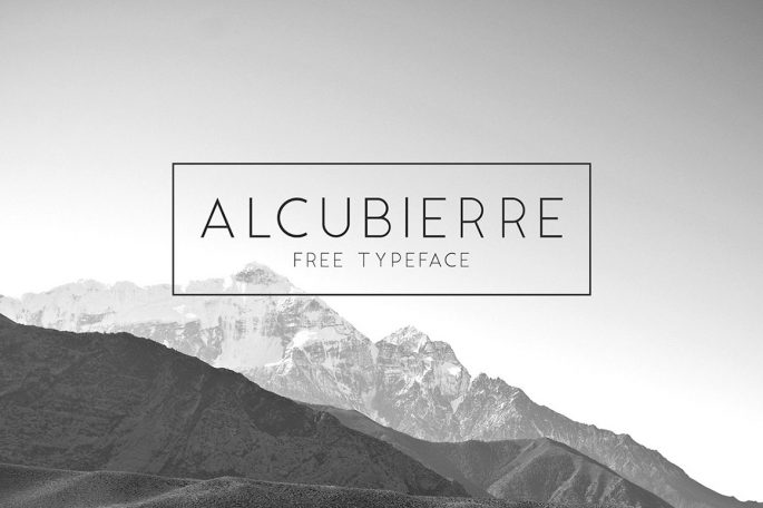 Alcubierre Free Font - Inkable Label Co Free Packaging Design Resource