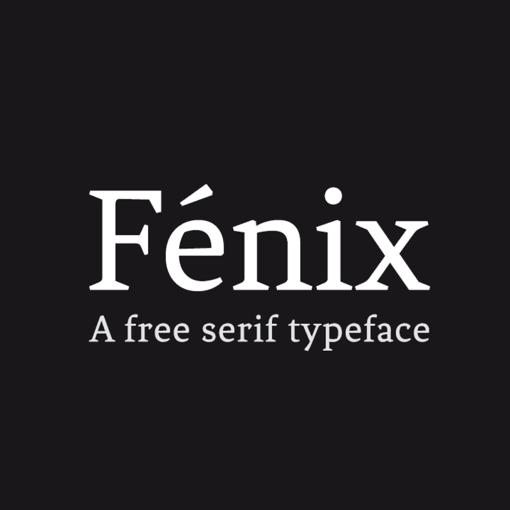 Fenix Free Font - Inkable Label Co Free Packaging Design Resource