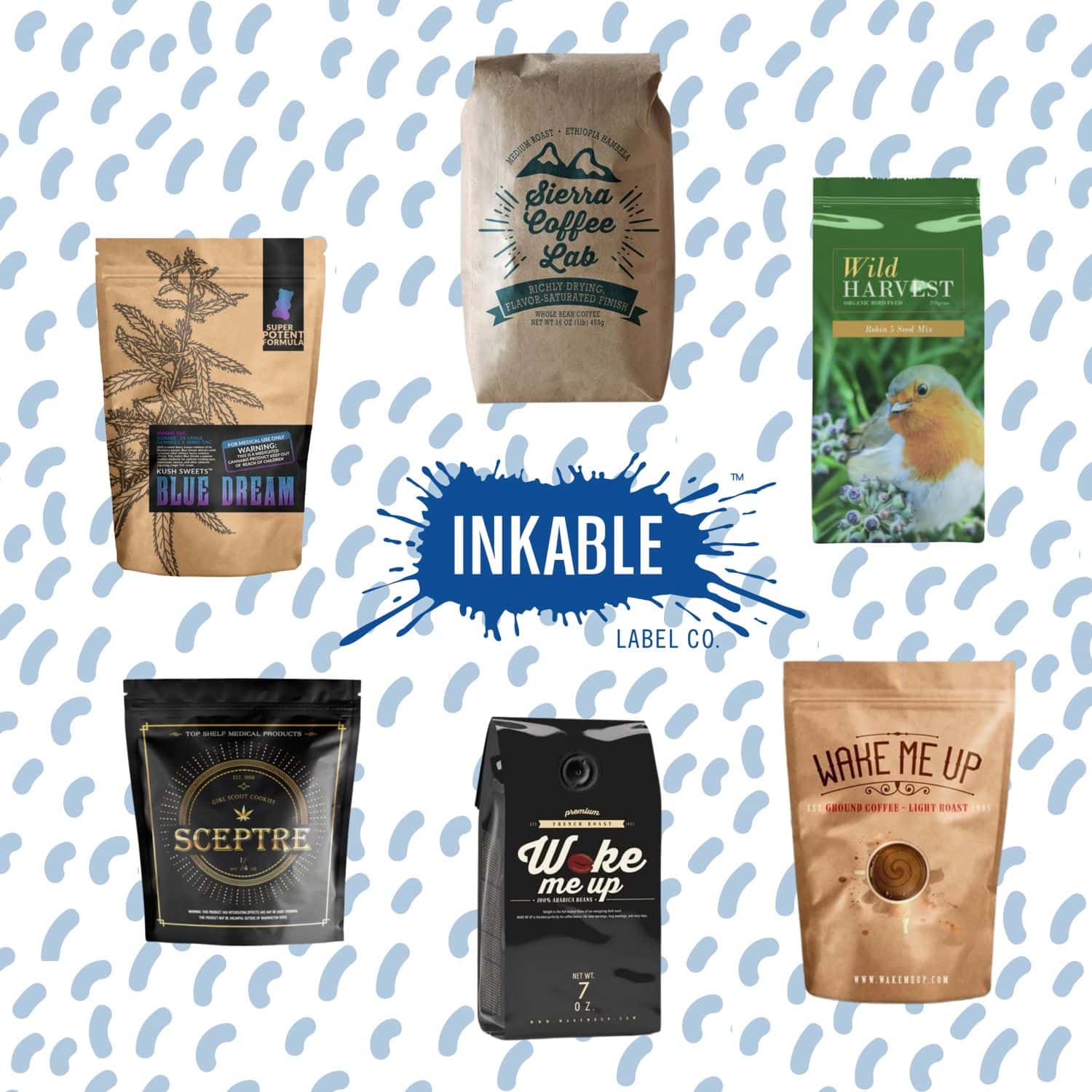 Gusseted bags for different markets